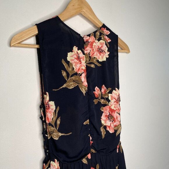 REFORMATION Women's Floral Flowy Short Dress | Size: 6 - Picture 6 of 7
